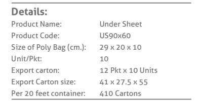 Arokleen Underpads Product Details